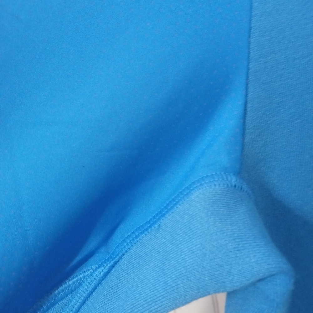 Adidas Running Sky blue Climacool Athletic shirt, Reflective, thumbholes M - Picture 4 of 13